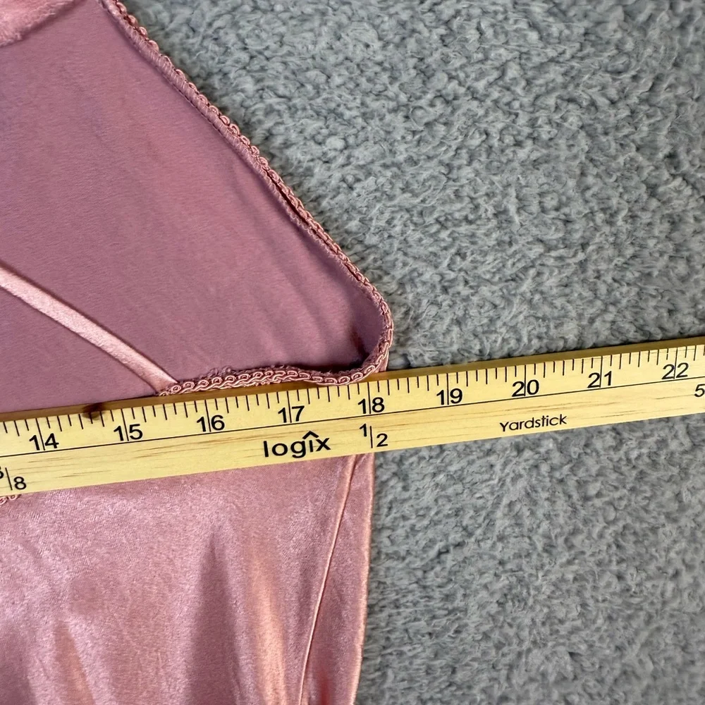 Victoria's Secret Pink Satin maxi length gown large - Picture 5 of 7